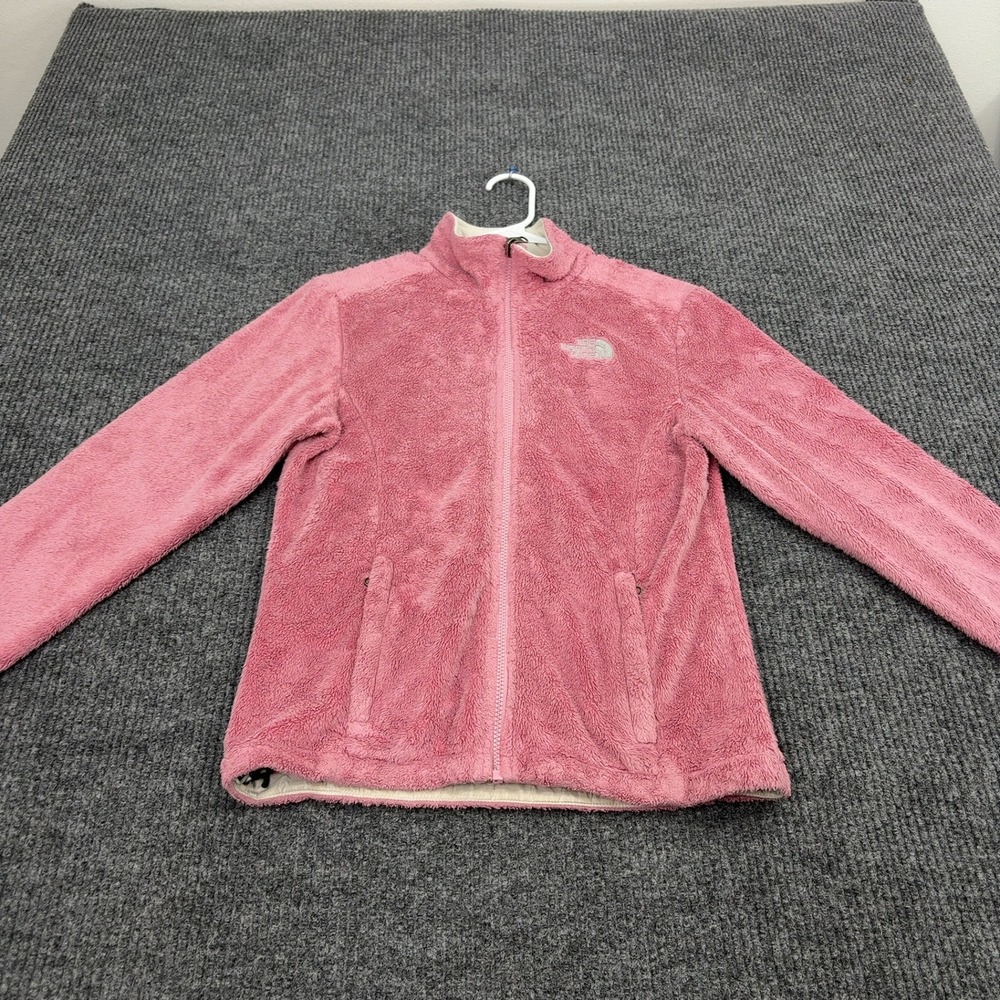 The North Face Osito Fleece Jacket Womens XS Pink Polyester Full Zip Gorpcore